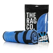The Rag Company - Slim Dryer Towel - Ultra-Absorbent Microfiber Car Drying Towel, 25in x 35in, Royal Blue