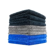 The Rag Company - Spectrum 420 Dark Pack - Microfiber Towels For Cars - 420 GSM, 16in x 16in 9 Pack