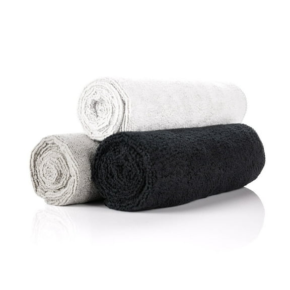 The Rag Company - Sport & Workout Towel - Gym Towels - 320gsm, 16in x 27in, Light Mix (3 Pack)