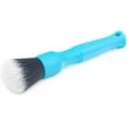 thumbnail image 1 of - The Rag Company Synthetic Small Detailing Brush - Ultra-Soft Synthetic Bristles, Scratch-Free, Instrument Panels, Emblems, One Short Handle, Blue, 1 of 5