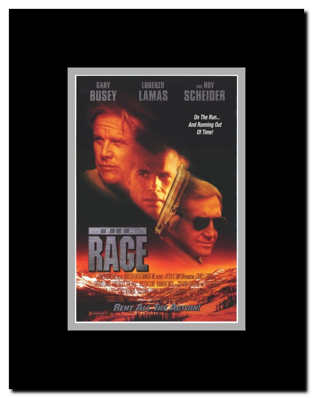 The Rage Framed Movie Poster