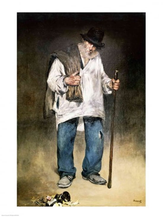 The Ragman 1869 Canvas Art - Edouard Manet (18 x 24)