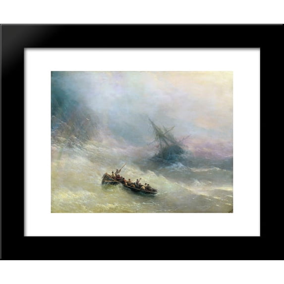 The Rainbow 20x24 Framed Art Print by Aivazovsky, Ivan