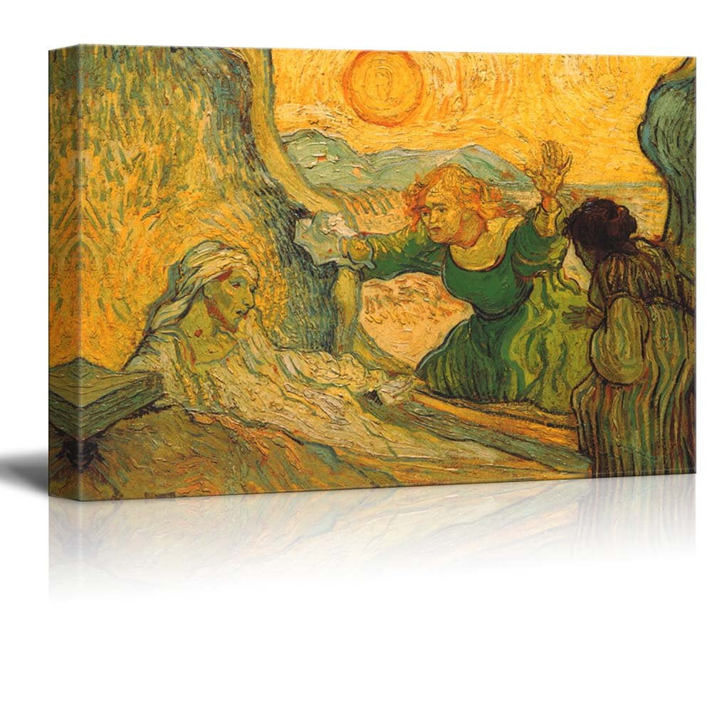 The Raising of Lazarus by Vincent Van Gogh - Canvas Print Wall Art ...