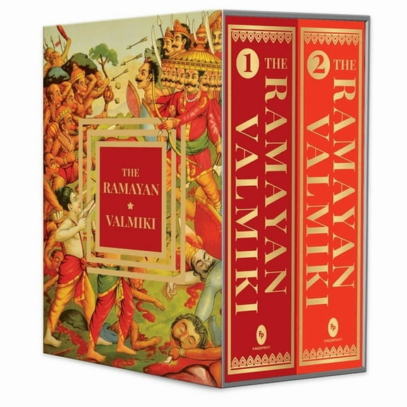 The Ramayan of Valmiki: Volume 1 & 2 (Deluxe Hardbound Edition) Boxed Set, (Hardcover)