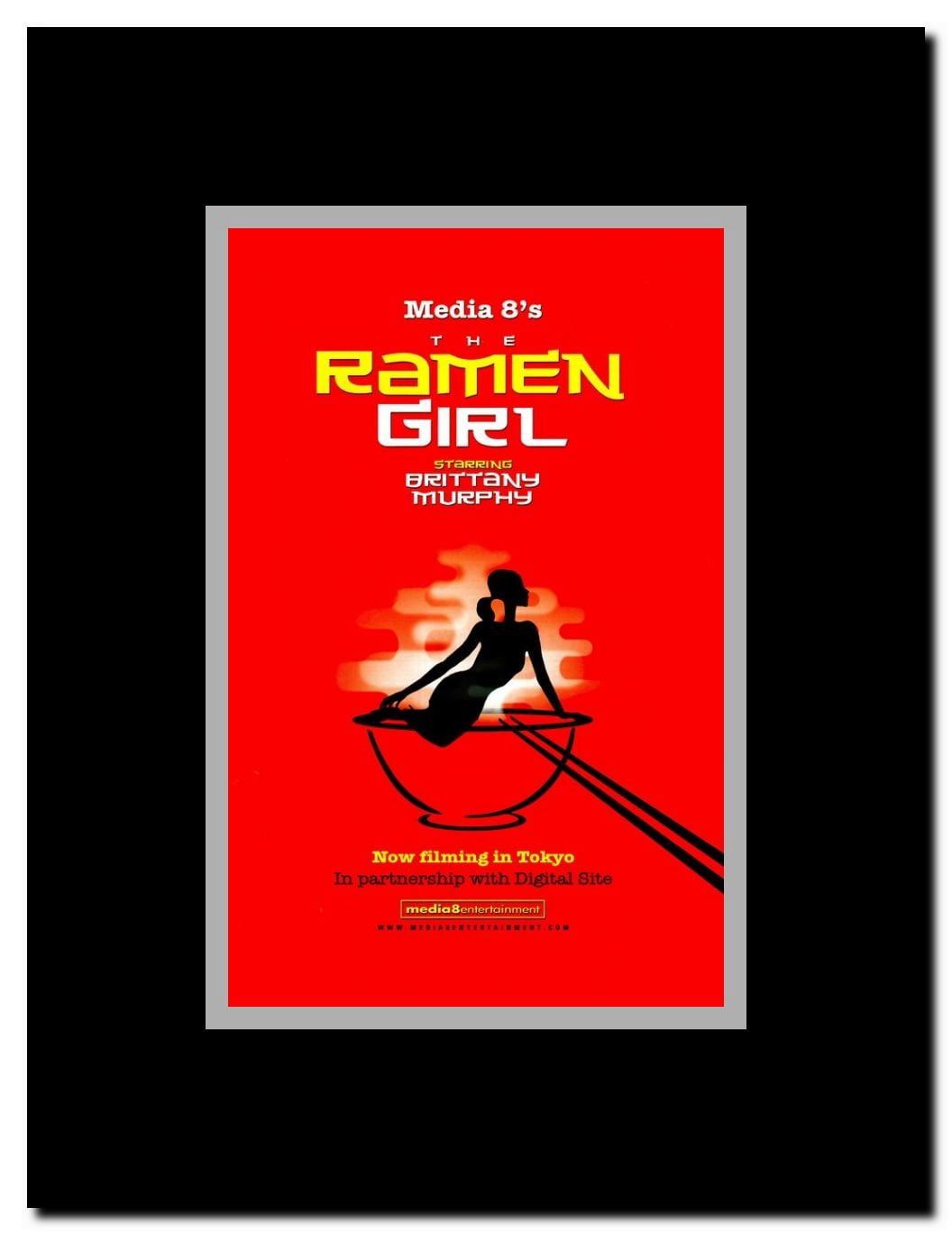 The Ramen Girl Framed Movie Poster