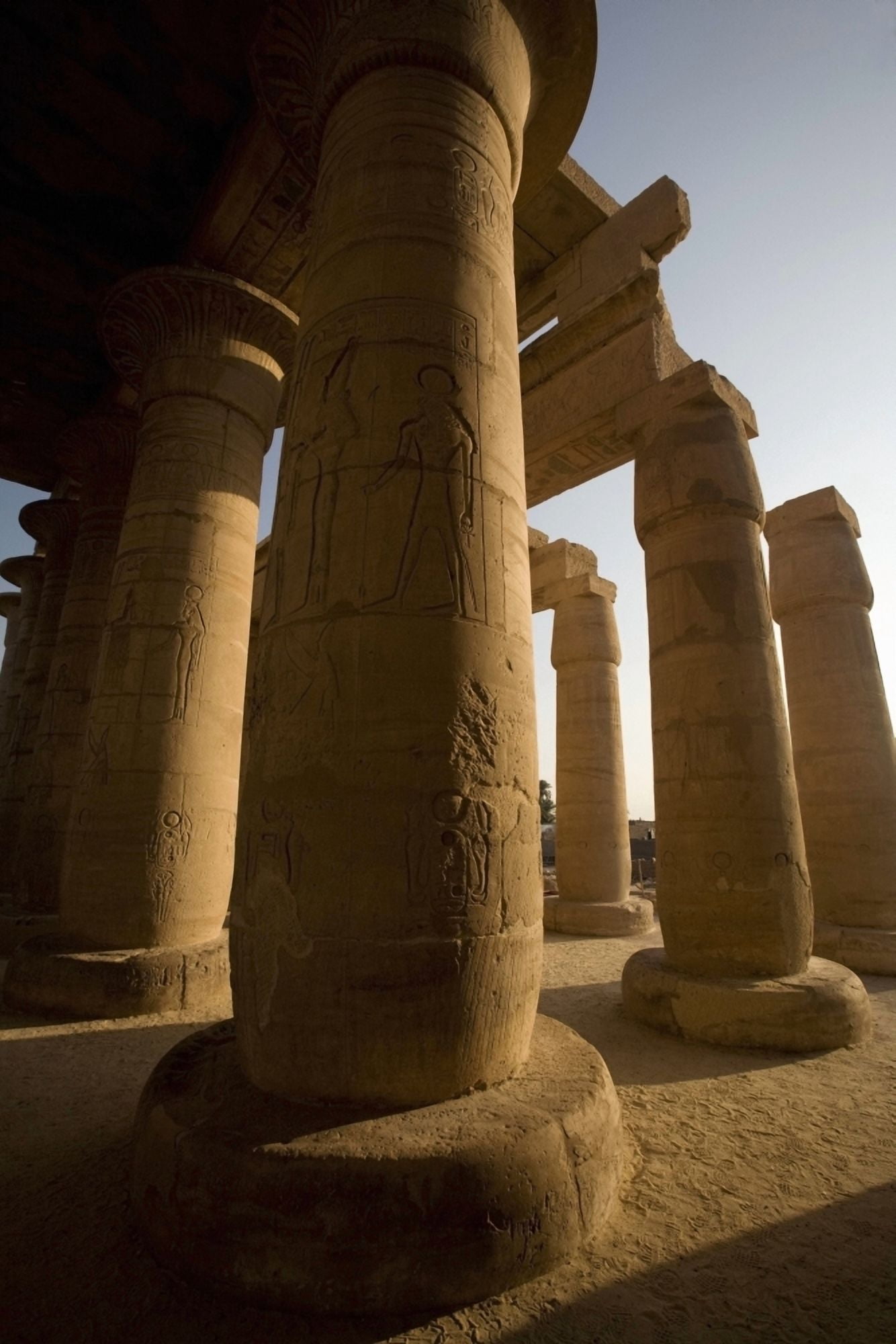 The Ramesseum Luxor Egypt Canvas Art - Deddeda Design Pics (12 x 19)