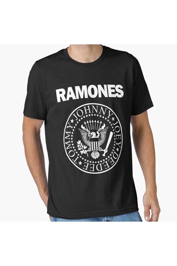 The Ramone Merch Essential NYC Punk Rock Faction Shield Variant B Crest T-Shirt