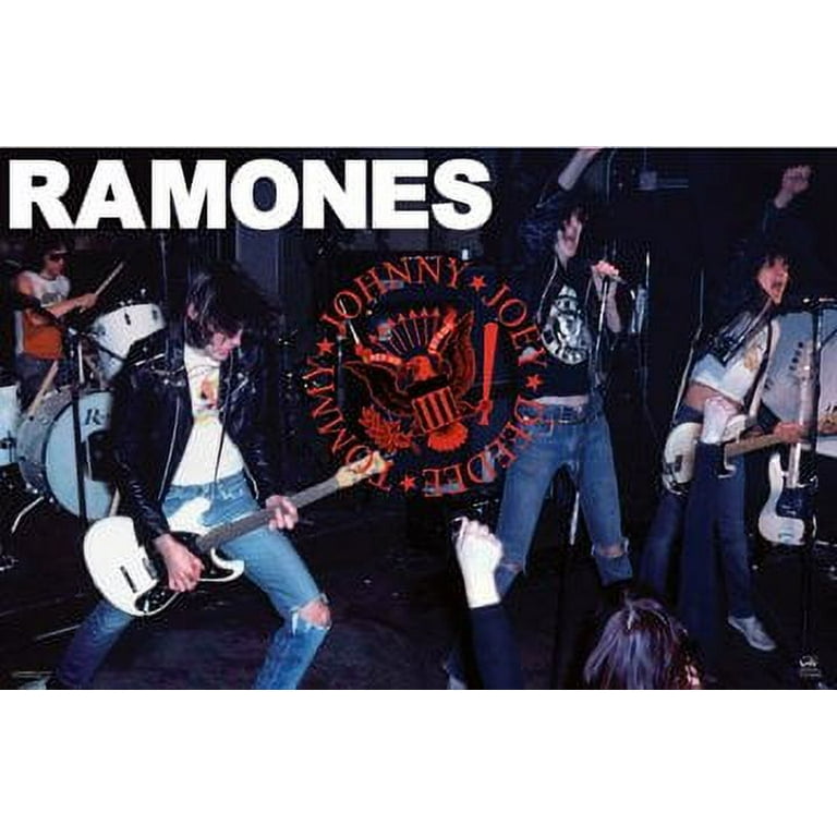 The Ramones Live Poster - Punk Rock New 24x36