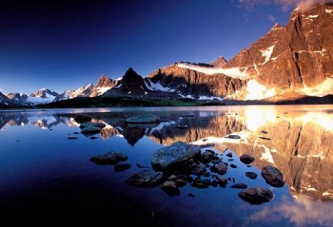 The Ramparts Tanquin Valley Jasper National Park Alberta Canada Canvas Art - Gavriel Jecan DanitaDelimont (26 x 18)