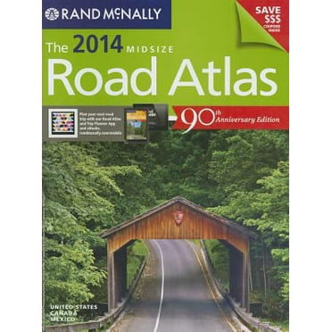 Pre-Owned The Rand McNally Midsize Road Atlas (Paperback) 0528008099 9780528008092