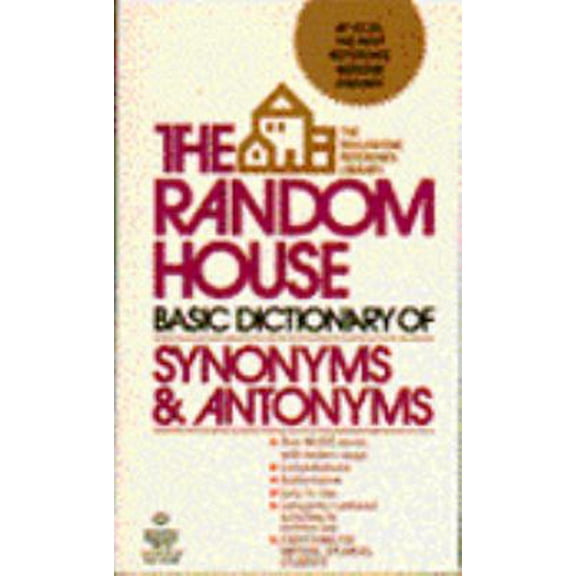 Pre-Owned Random House Basic Dictionary: Synonyms and Antonyms Paperback - USED