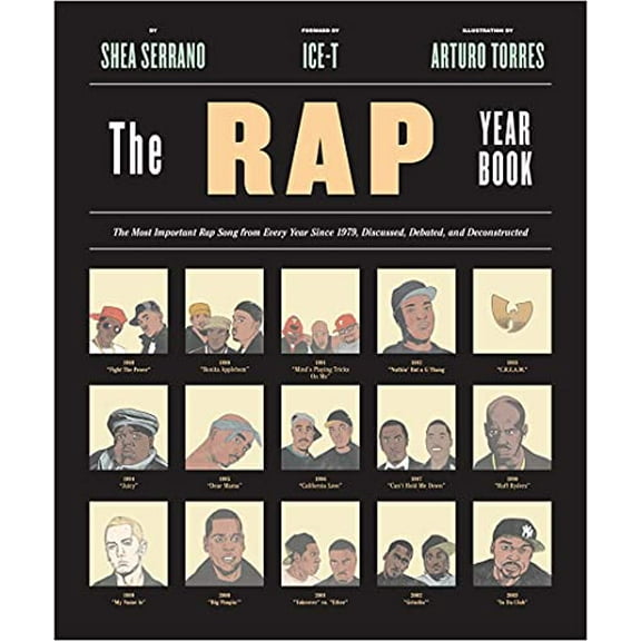 Pre-Owned The Rap Year Book: The Most Important Rap Song from Every Year Since 1979, Discussed, Debated, and Deconstructed (Paperback) 1419718185 9781419718182