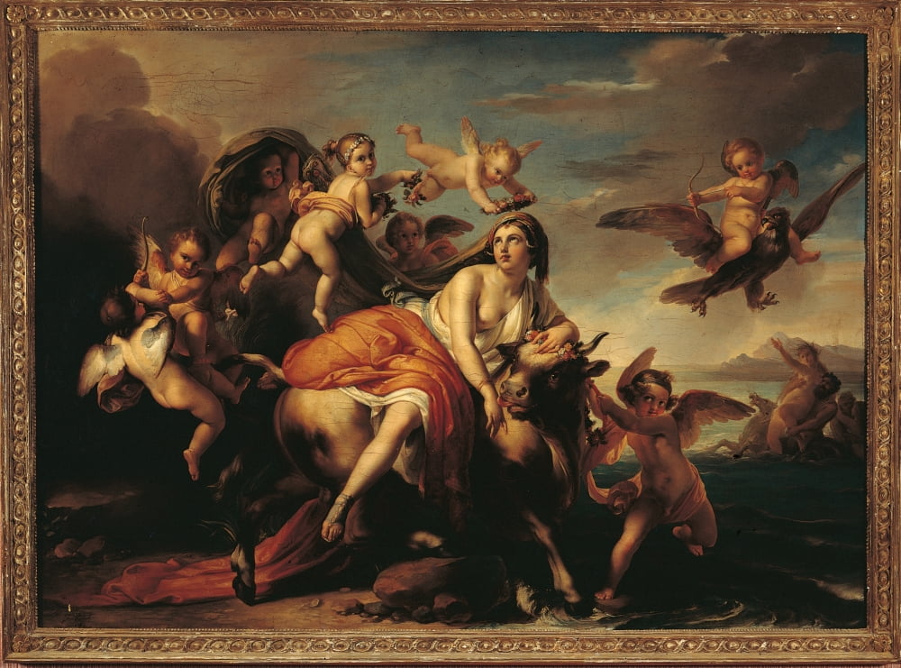The Rape Of Europa Canvas Art -  (36 x 24)