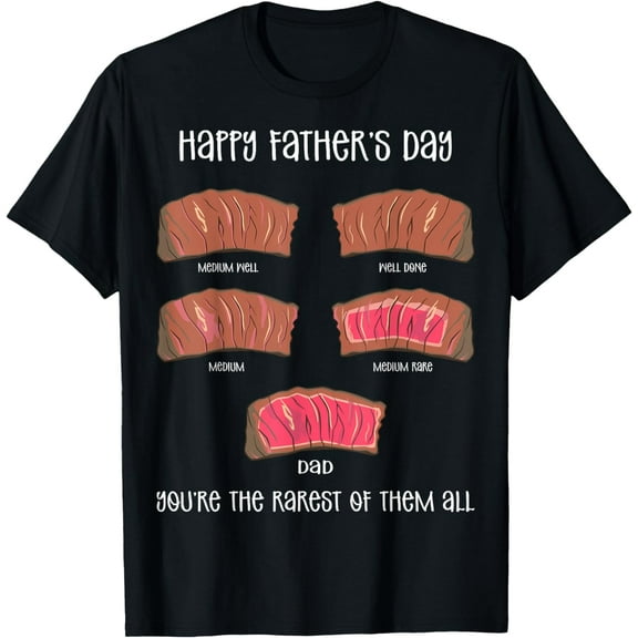 The Rarest Of Them All Fathers Day Funny Dad Papa Husband T-Shirt