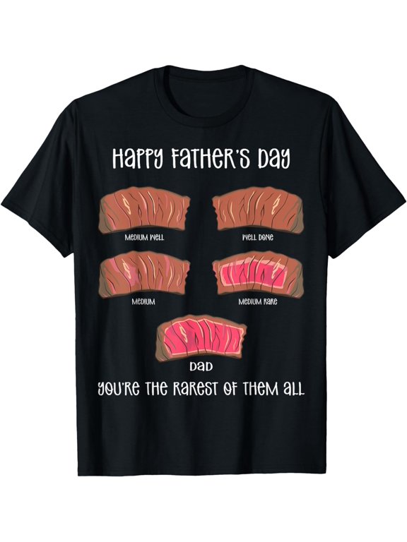 The Rarest Of Them All Fathers Day Funny Dad Papa Husband T-Shirt
