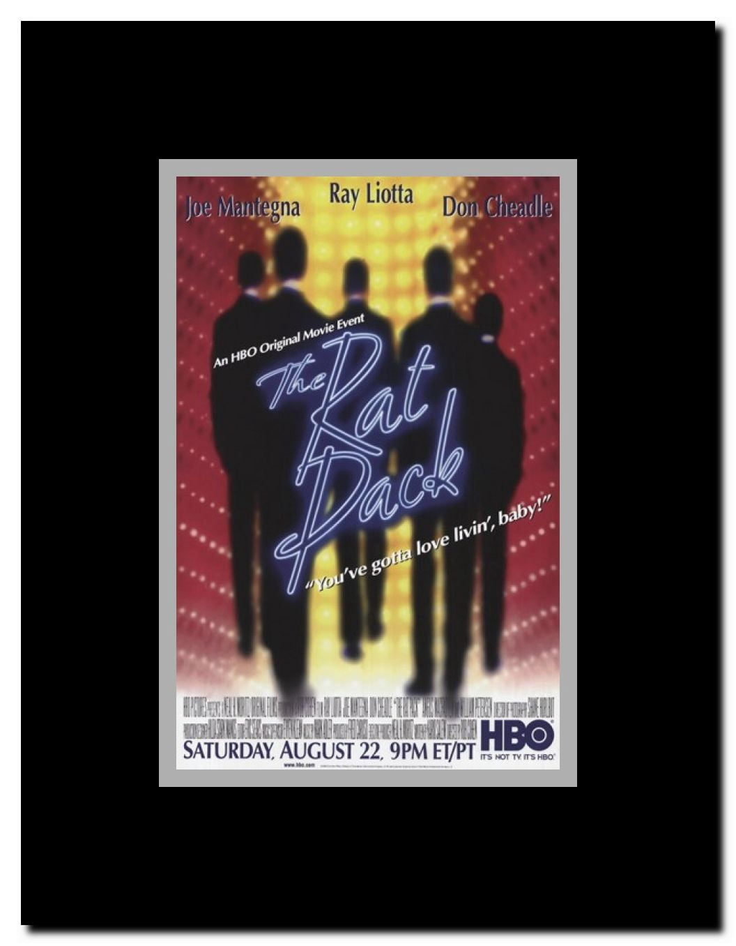 The Rat Pack Framed Movie Poster