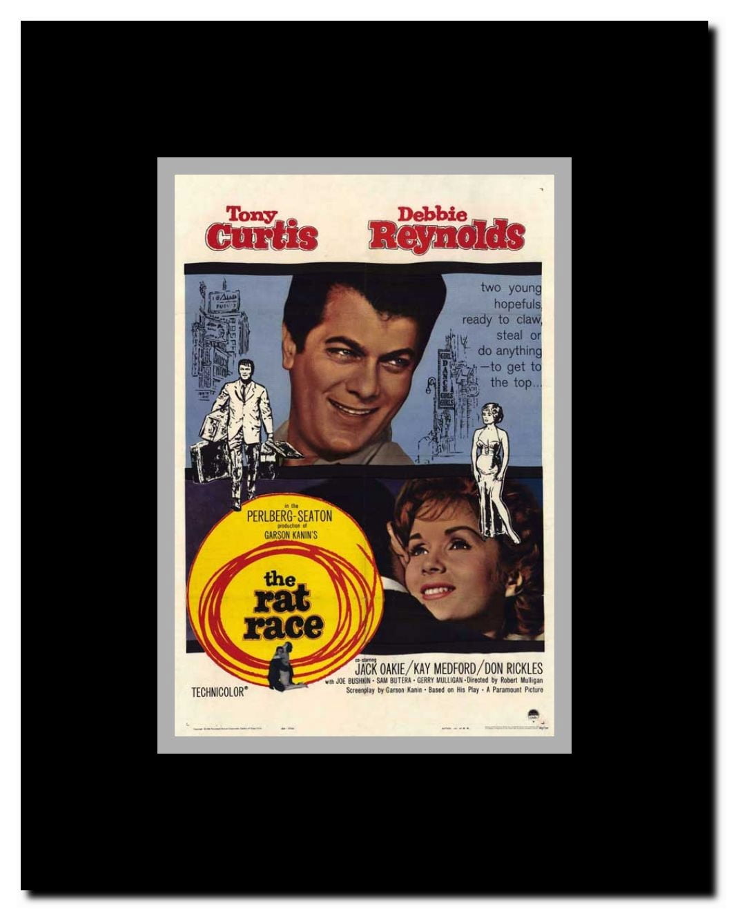 The Rat Race Framed Movie Poster