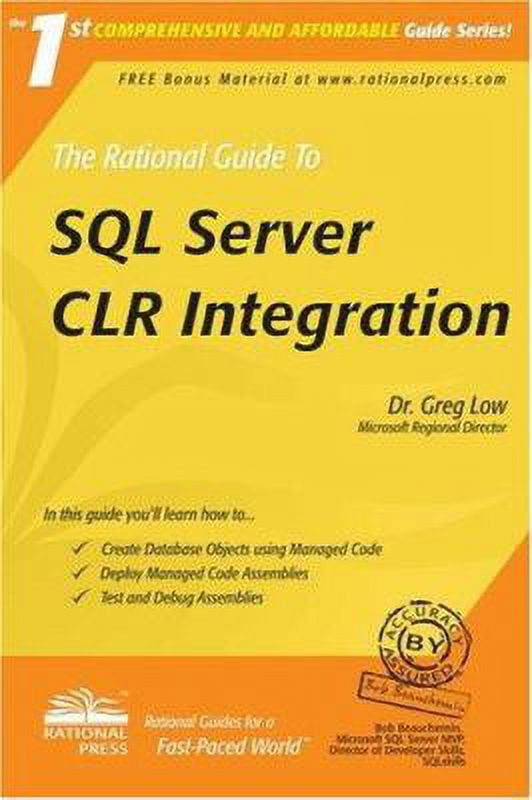 Pre-Owned The Rational Guide to SQL Server Clr Integration (Paperback ...