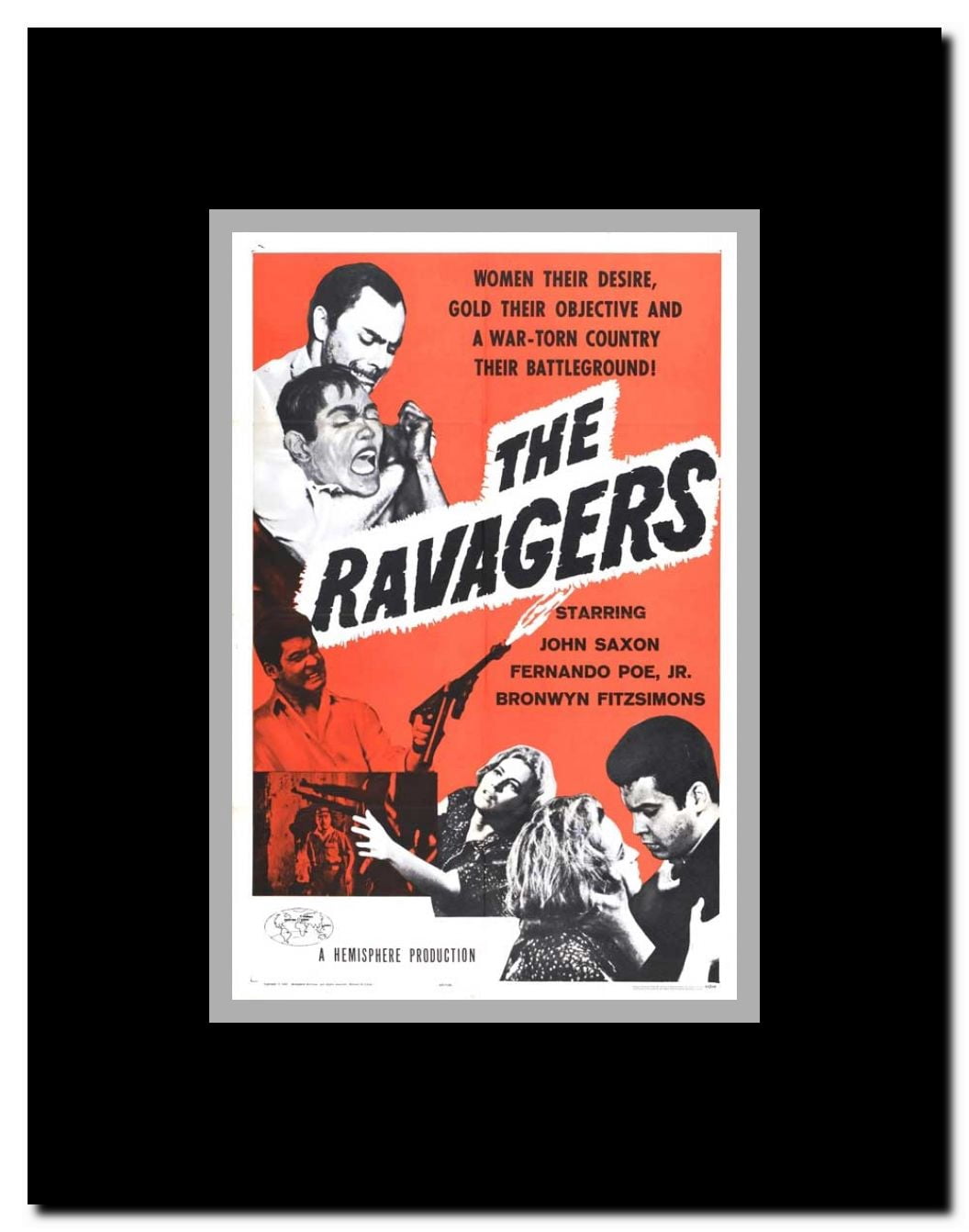 The Ravagers Framed Movie Poster