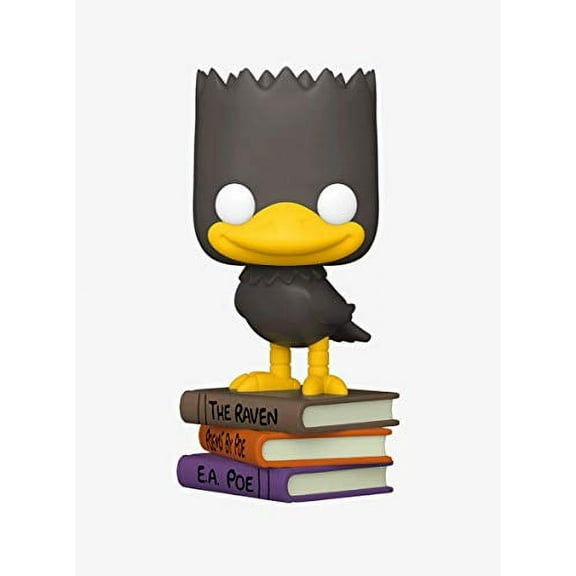 Pop Television The Simpsons 3.75 Inch Action Figure - The Raven Bart #1032