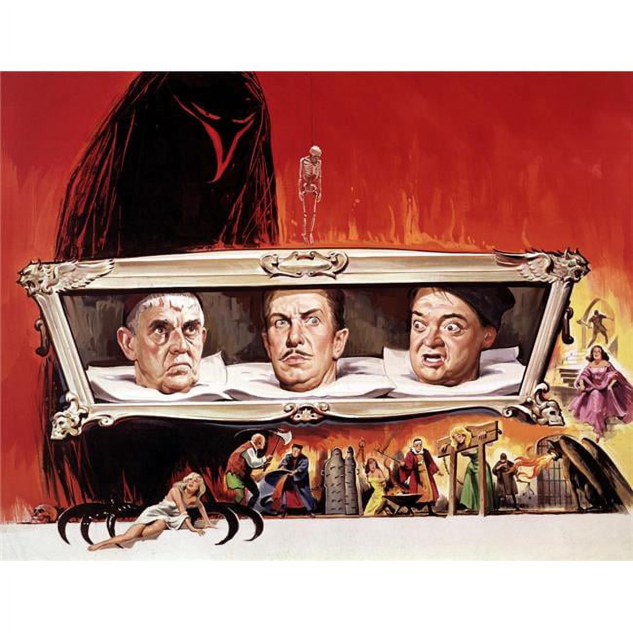The Raven Boris Karloff Vincent Price Peter Lorre 1963 Movie Poster ...