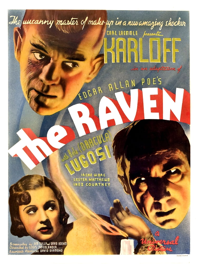 The Raven Canvas Art - (11 x 17)