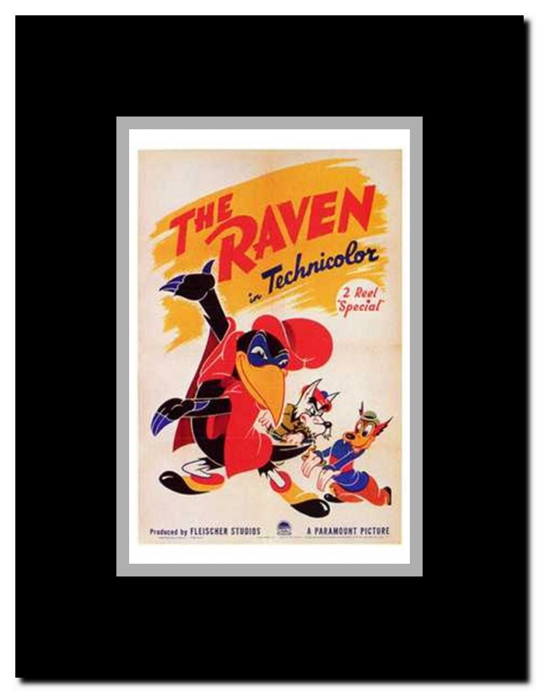 The Raven Framed Movie Poster