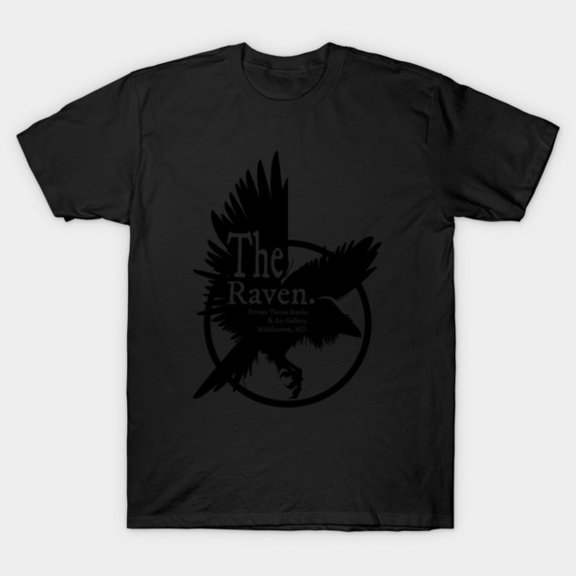 The Raven Middletown Md Black Local Pride City Top Unisex T-Shirt, for men & women, up to size 5XL
