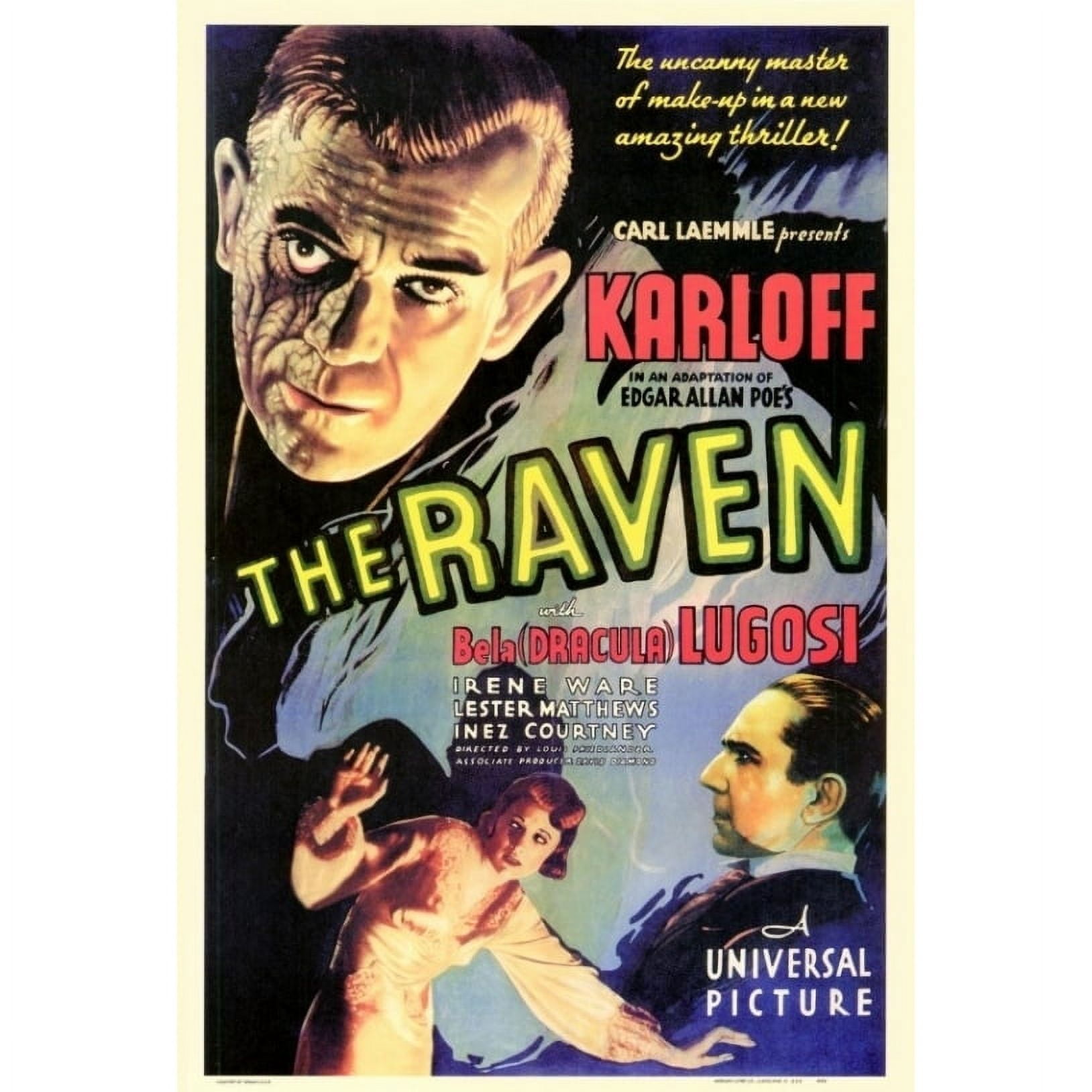 The Raven Movie Poster Print (27 x 40) - Walmart.com