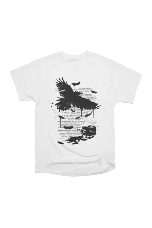 The Raven Nevermore by Tobe Fonseca T-Shirt Tee Gift For Him Merch For Her Apparel For Fri