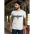 thumbnail image 1 of The Raven Of Odin Celtic Style T-Shirt Men -Image by Shutterstock, Male 4X-Large, 1 of 4