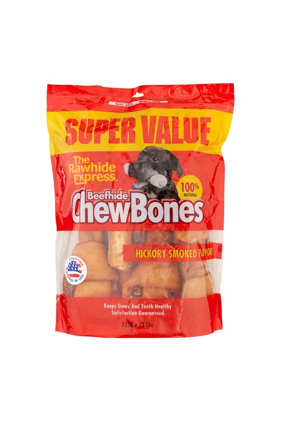 Assorted Hickory Recipe Chews Dog Treat, 3 Lb