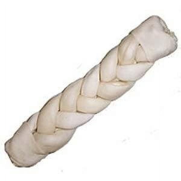 The Rawhide Express Super Bone Braid Stick Recipe Chews Dog Treat