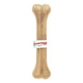 thumbnail image 1 of The Rawhide Express Super Bone Natural Press Rawhide Recipe Bone Dog Treat, 10", 1 of 2