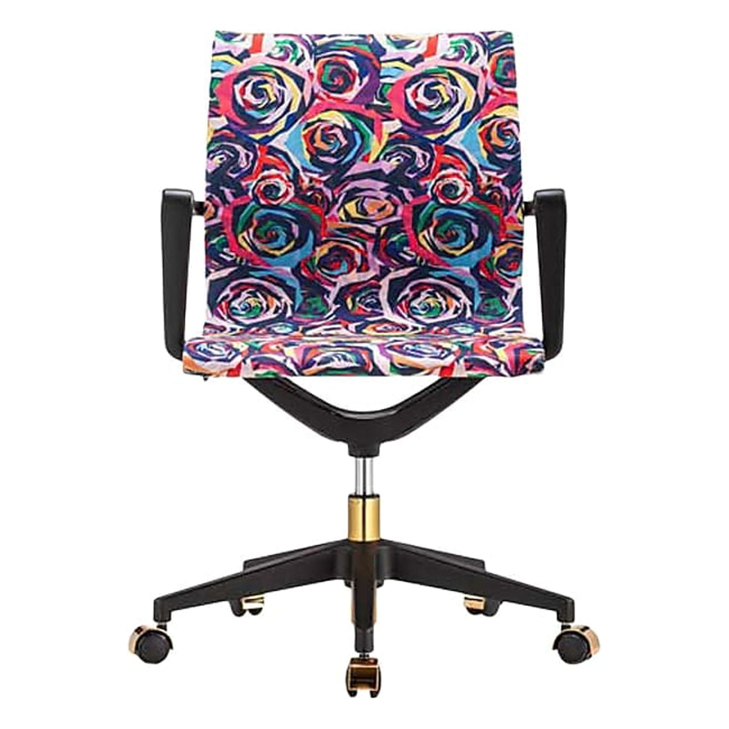 Black and rose gold desk online chair