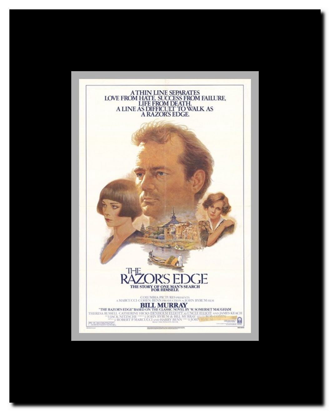 The Razor's Edge Framed Movie Poster