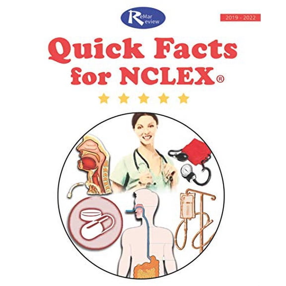 Pre-Owned The ReMar Review Quick Facts for NCLEX 2019-2022: The Five-Star Edition, 9781733941402, 1733941401, Paperback,
