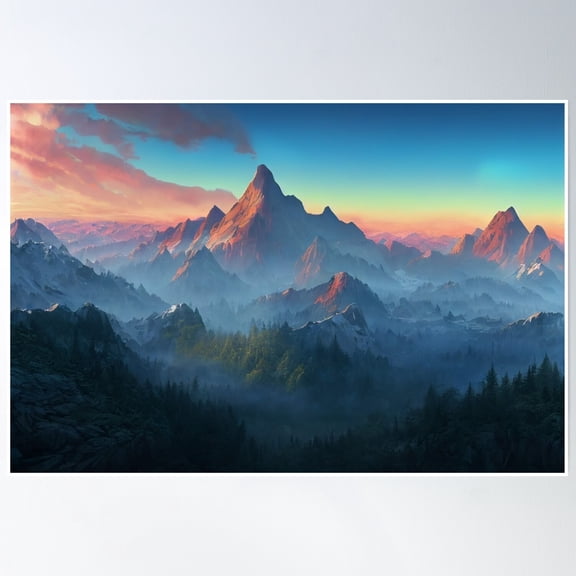 The Reach Poster Wall Art, Modern Wall Decor, 8x12 UNFRAMED