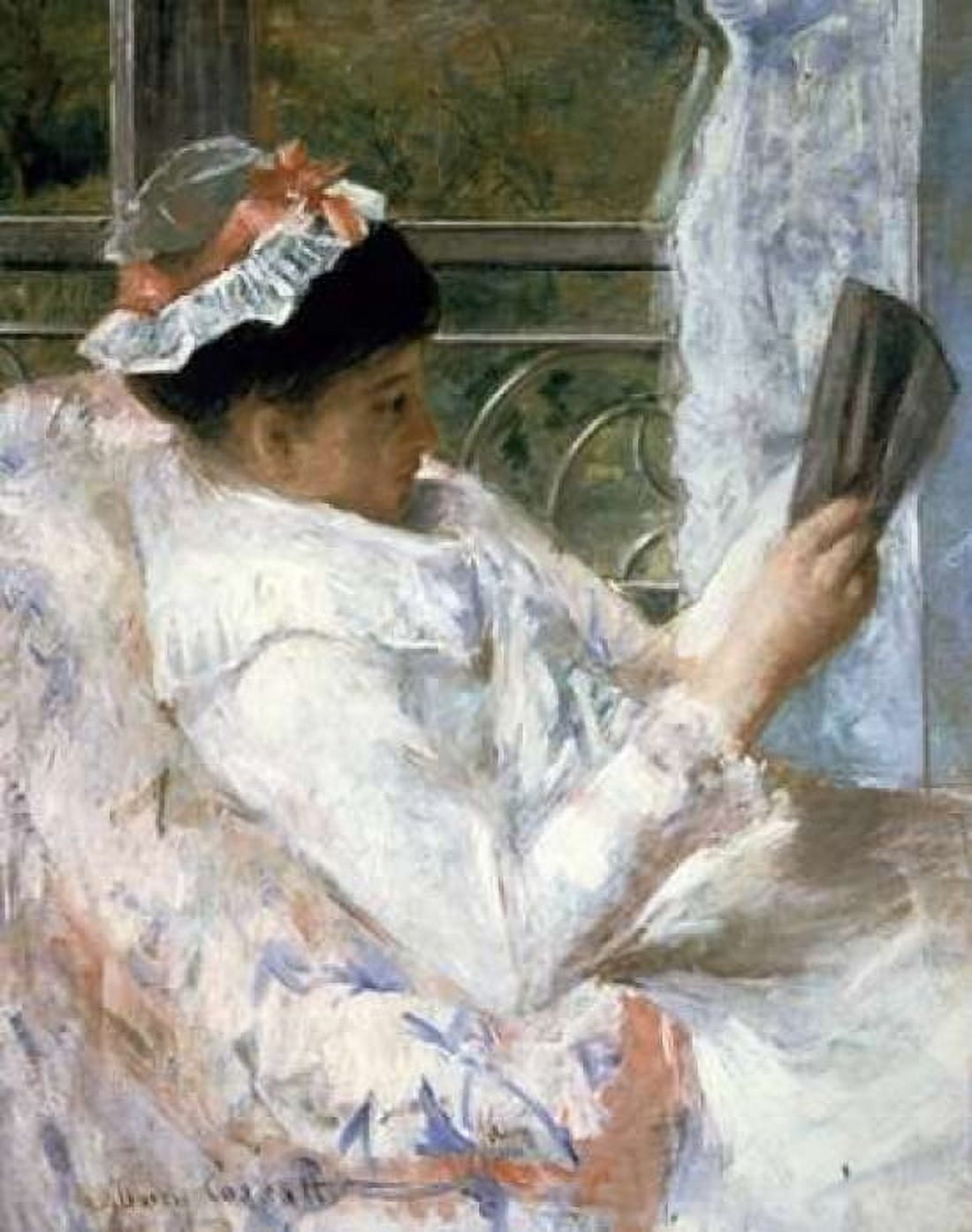The Reader Canvas Art - Mary Cassatt (22 x 28)