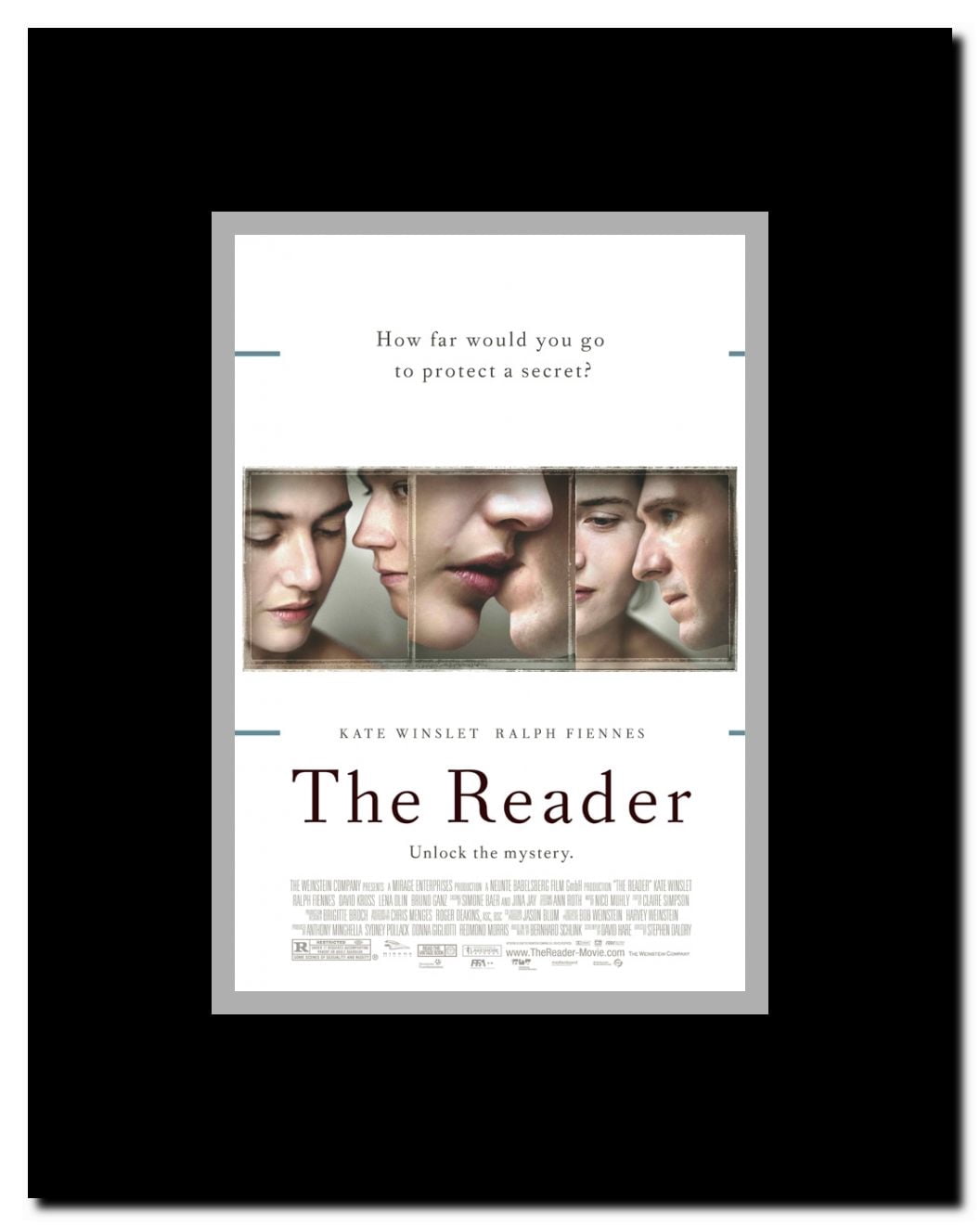 The Reader Framed Movie Poster