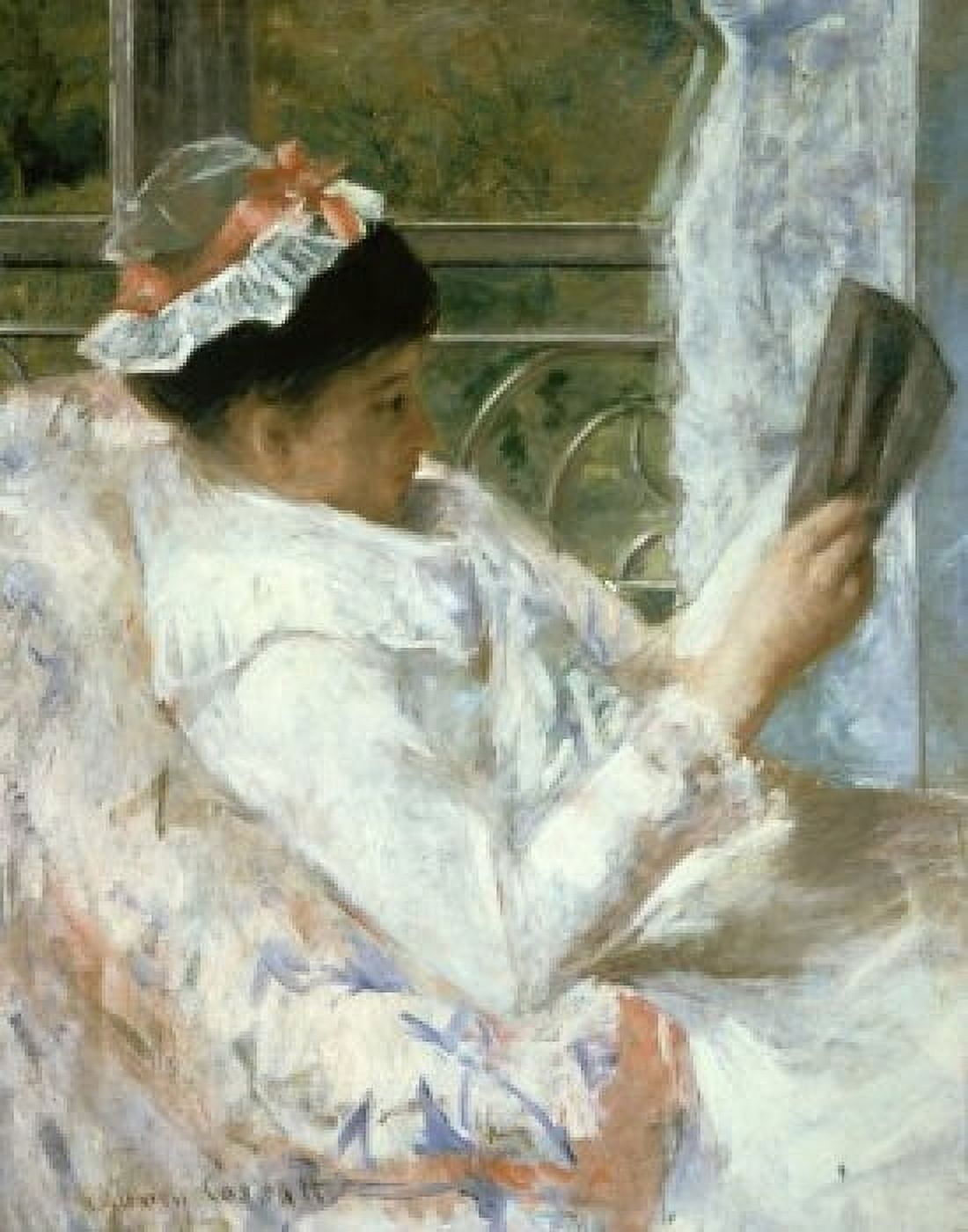 The Reader Mary Cassatt (1845-1926 American) Oil on canvas Canvas Art - Mary Cassatt (18 x 24)