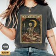 thumbnail image 1 of The Reader Tarot Card Shirt, Skeleton Reading Shirt, Unisex Tarot Card Shirt, Book Lover Gift, Bookish Gift,Tarot Lover Gift, 1 of 5