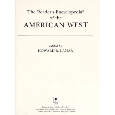 Pre-Owned The Reader s Encyclopedia of the American West (Hardcover) 9780060157265