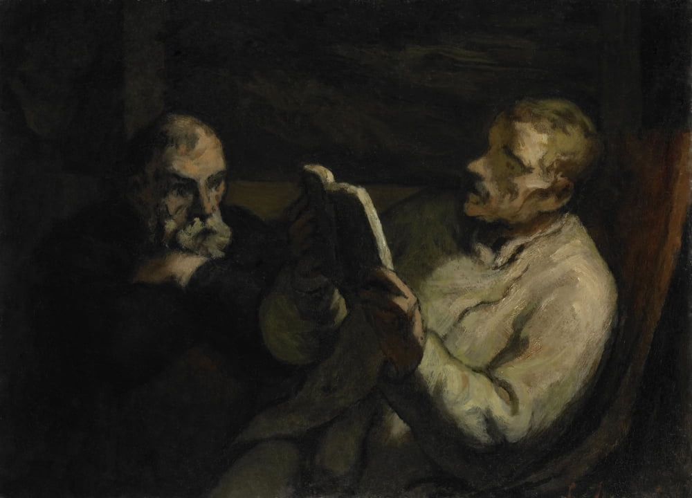The Reading Canvas Art - (36 x 24)
