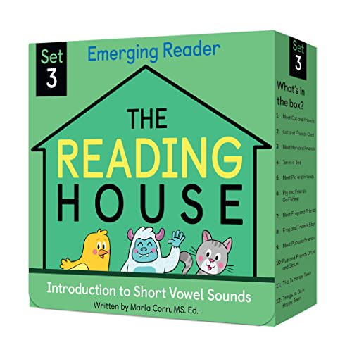 Pre-Owned The Reading House Set 3: Introduction to Short Vowel Sounds (Paperback) 0525571302 9780525571308