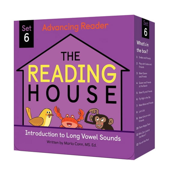The Reading House The Reading House Set 6: Introduction to Long Vowel ...