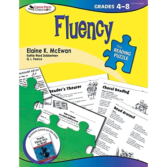 Pre-Owned The Reading Puzzle: Fluency, Grades 4-8 (Paperback) 1412958288 9781412958288