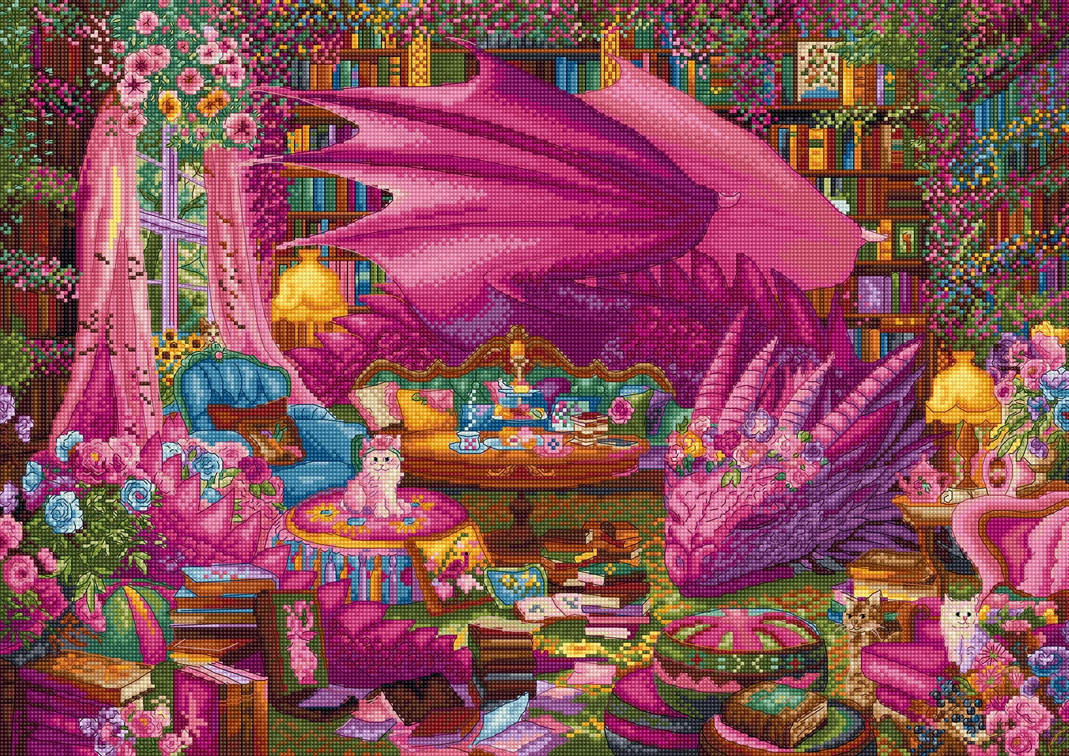 The Reading Realm L9970 Counted Cross Stitch Kit