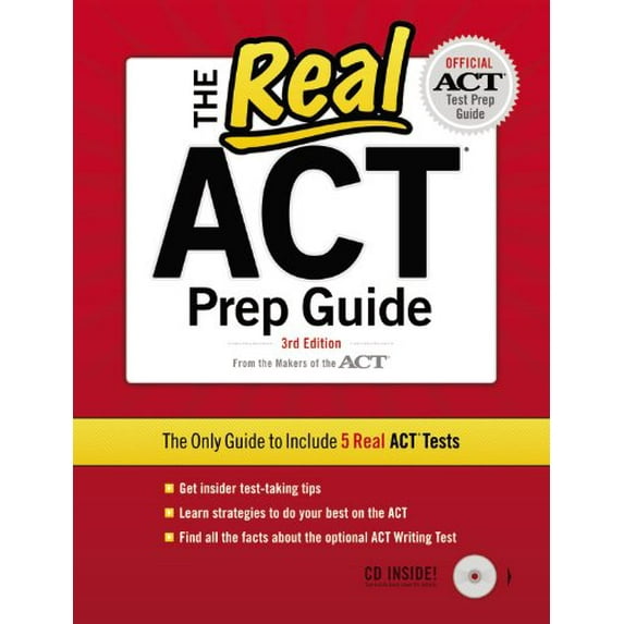 Pre-Owned The Real ACT Prep Guide (Official Act Prep Guide) Paperback